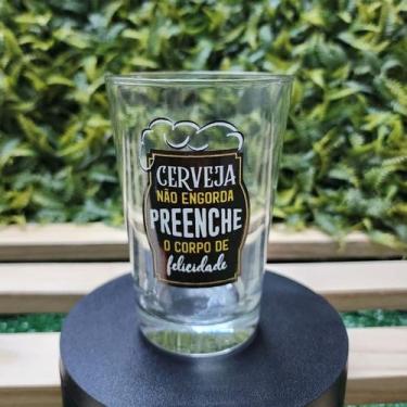 Imagem de Copo Vidro Cerveja 350 ml- Frases Engraçadas - art&bel