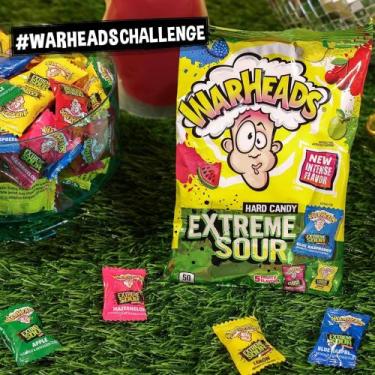 Imagem de BALAS MEGA WARHEADS SOUR JELLY BEANS - 56g