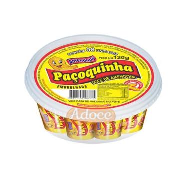 Imagem de Paçoca rolha embrulhada amendupã, 120g
