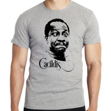 Imagem de Camiseta Mussum Cacildis Blusa criança infantil juvenil adulto camisa 