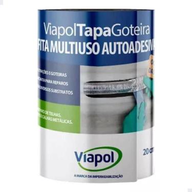 Imagem de Viapol Fita Multiuso Tapa Goteira 20cm X 10m