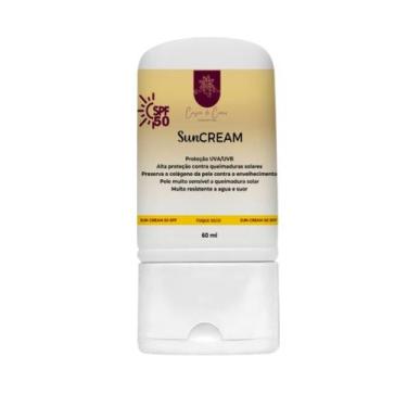 Imagem de Protetor Solar Sun Cream FPS 50 Proteção UVA/UVB - 60 ml - Casca de Cr
