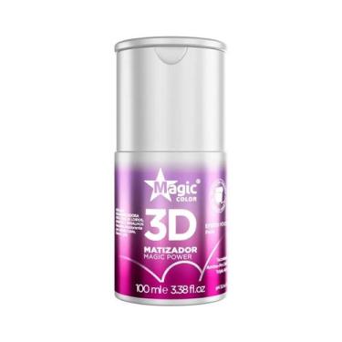Imagem de Gloss Matizador 3D Platinum  Efeito Pérola 100ml - Magic Color Profiss