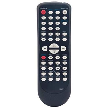 Imagem de NB677 NB677UD Novo controle remoto de substituição para leitor de DVD/CD Magnavox com gravador de cassete de vídeo GDV228MG9 DV220MW9 CDV220MW9 CDV220MW9/F7
