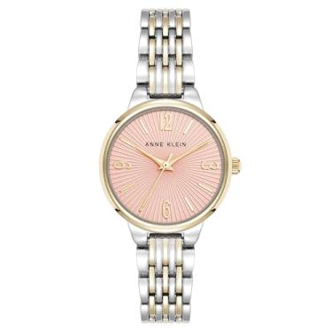 Imagem de Anne Klein Relógio de pulseira feminino, Dourado