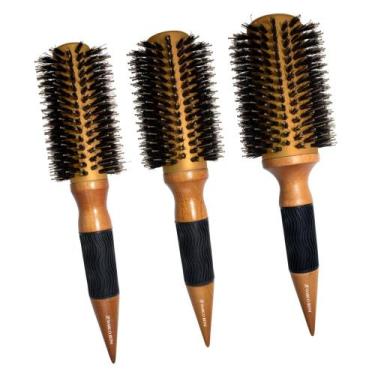 Imagem de 3UN Escova Termica 55/60/80MM Top Gold Marco Boni