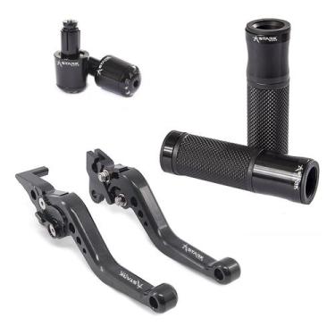 Imagem de Manete Manopla Peso Esportivo Ninja 250 300 400 Z400 Z300 - Stark Race