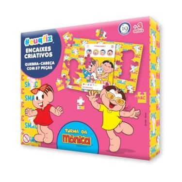 Imagem de #EUQFIZ ENCAIXES CRIATIVOS TM MÔNICA E MAGALI