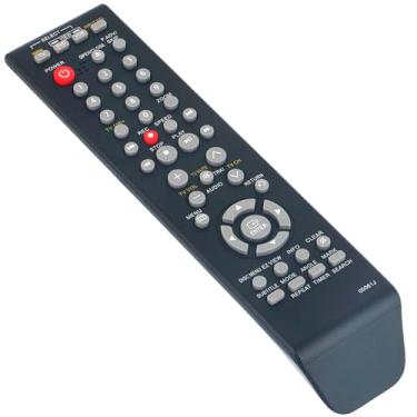 Imagem de Beyution 00061J AK59-00061J Controle remoto de substituição compatível com Samsung DVD VCR Combo gravador DVD-V8650 DVD-V9700 DVD-V9800 DVD-V9800M DVD-V8650/VCR DVD-V8650/XAA DVD-V9700/XAA DVD-V9800