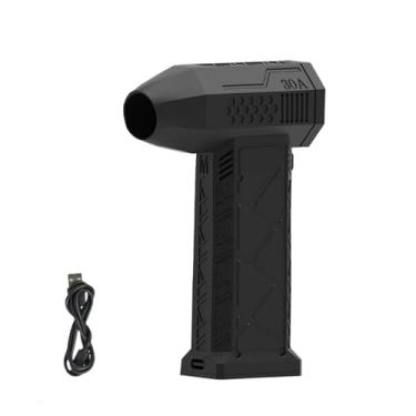 Imagem de YXX7XY 130000RPM Velocidade do vento 52m/s Turbo Jet Ventilador Turbo Ventilador de ar Poderoso Ventilador de duto Industrial Ventilador de Duto Motor Sem Escovas Secador Elétrico de Carro (Preto)