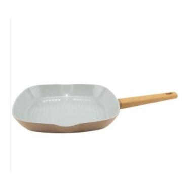 Imagem de Grill antiaderente Norma em alum rev cerâmico 2,1L P28xL28cm fendi moc