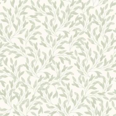 Imagem de Papel de Parede Vinílico Oliveira menta revoada 4434 53x1000 - Bobinex