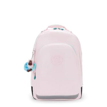 Imagem de Kipling Mochila para laptop Class Room Metallic 43.2 cm, Sea Pink Met, 11.5''L x 17''H x 9.5''D