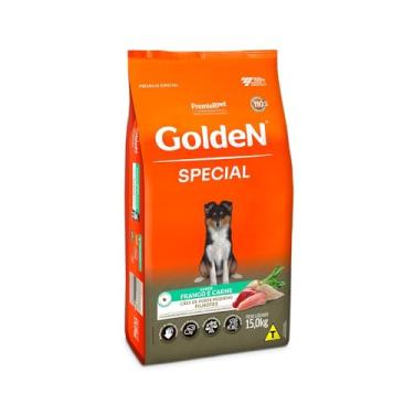 Imagem de Golden Special Caes Filhotes Pequeno Porte 15 Kg