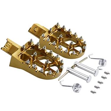 Imagem de MWMNUN Apoios Para Os Pés - De Bicicleta Terra Compatíveis Com Crf50 Crf70 Crf110 Xr50 Xr70 Xr110 Stomp Chinês Lucky Mx Tao Coolster Orion Wpb Thumpstar Demon X Bosuer Kayo Piranha M2R