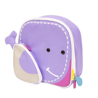 Imagem de Mochila Térmica Baleia Willo Lilás - Marcus & Marcus