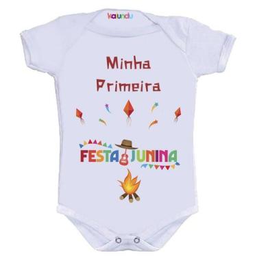 Imagem de Body Divertido - São João Minha 1ª Festa Junina - KALUNDU KIDS, GG