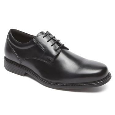 Imagem de Rockport Sapato Oxford masculino Charles Road bico liso, Preto, 39