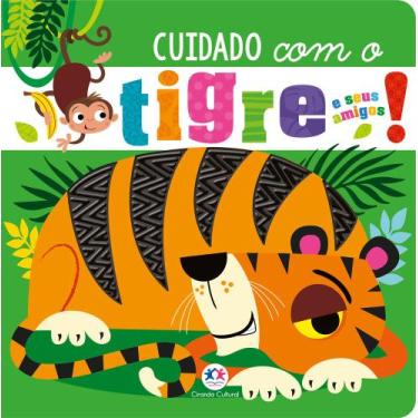 Imagem de Livro - Cuidado com o tigre e seus amigos!