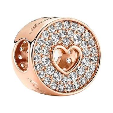 Imagem de Pingente De Murano Com Chave De Tartaruga E Coelho Em Ouro Rosa, Pinge