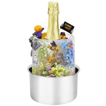 Imagem de Molde de Gelo para Vinho e Champanhe - Resfriador de Garrafas DIY - Pr