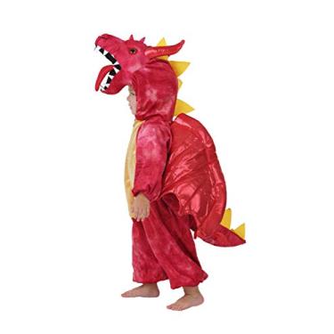 Imagem de Fantasia de dinossauro Jurássico PATYMO Baby - Fantasia infantil, Red Dragon, 12-18 Months