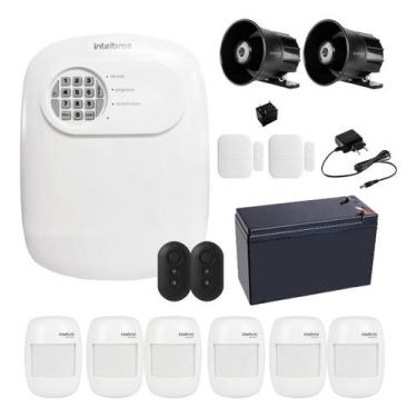 Imagem de Kit Alarme Intelbras App Com 08 Sensores Intelbras Sem Fio
