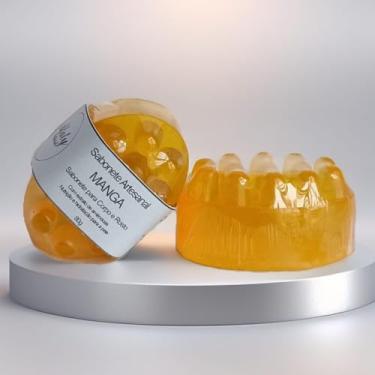 Imagem de Sabonete Artesanal, Hidratante de Manga, 80g - Afaty Ateliê