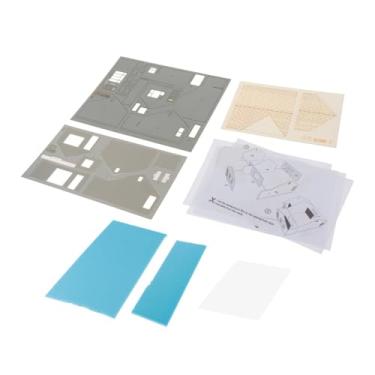 Imagem de Dynwave Kit de Modelo de Construção 1/64 DIY Scene Fácil Montagem Diorama para Micropaisagem