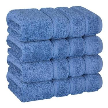 Imagem de Conjunto de toalhas de mão American Soft Linen Luxury 100% algodão 600