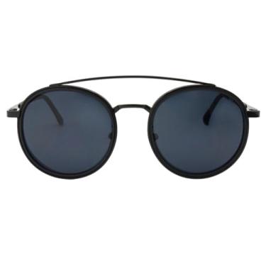 Imagem de Óculos de Sol Aviador Redondo Preto Retrô Oldstyle Clássico Blogueira UV400 Unisex Feminino Masculino - Modelo Florida - Cacife Brand