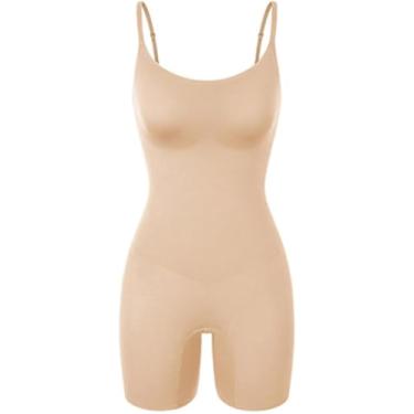 Imagem de Modelador De Corpo Inteiro Levantador De Bumbum Redutor De Coxa Calcinha Cintura Trainer Controle De Barriga Shapewear Espartilho Cinchers, B, XL