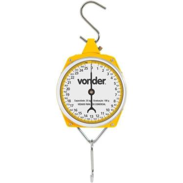 Imagem de Balança Suspensa Tipo Relógio 25kg - Vonder
