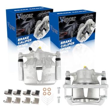 Imagem de VIPCAR Conjunto de pinça de freio a disco dianteiro com suporte – Serve para Toyota Corolla 2009–2019, Matrix 2009–2013, Scion xD 2008–2014, Pontiac Vibe 2009–2010 – Substitui 19-B3435 e 19-B3434
