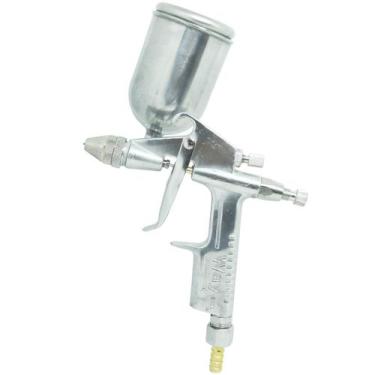 Imagem de Kit 3 Pistolas Pintura Gravidade Aerógrafo 0,5mm 2,5 à 4 bar 200ml Alu