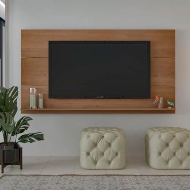 Imagem de Painel com suporte para TV até 60” SLIM cor Cinamomo - Artely