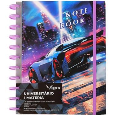 Imagem de Caderno Capa Dura Com Discos 80 Folhas Pautadas De Tamanho A4 27,5 * 20 CM (CARRO)