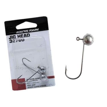 Imagem de Anzol Jig Head Albatroz 32760 Niquel N 4/0 (7gr) - 2 Peças - Albatroz 