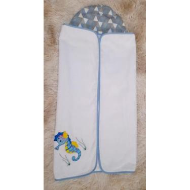 Imagem de Toalha de Bebê Forrada Com Capuz - Minha Loja Bordados, 04