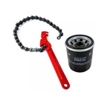 Imagem de Chave Saca Filtro Com Corrente 8 Polegadas 42,5Cm 