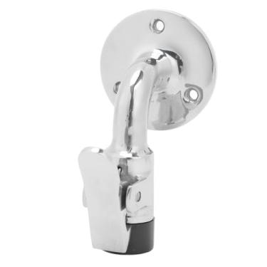 Imagem de Cryfokt Rolha de Porta de Barco, Grau Marinho 316 90 Graus de Aço Inoxidável Conjunto de Trava de Porta de Iate Rolha de Escotilha de Navio, Suporte de Trava de Mola, Botão de Piso RV