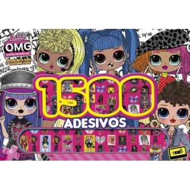 Imagem de Livro - LOL Surprise - OMG prancheta para colorir com 1500 adesivos