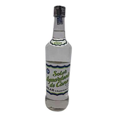 Imagem de Cachaça Aguardente De Cana Branca Solar 900ml - SAPUCAIA