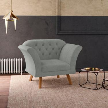 Imagem de Poltrona Decorativa Roseira Linha Grafite