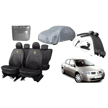 Imagem de Capa de couro +Capa de cobrir + Limpador de para - brisa -Renault megane 97-12