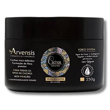 Imagem de Geleia Ativadora Arvensis Cachos Naturais Alta Fixação 250g