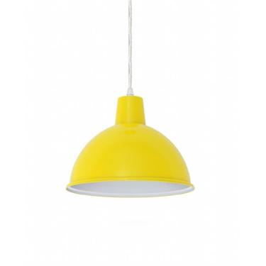 Imagem de Luminária Pendente Design Td 820 Amarelo - 02110001-11 - Taschibra