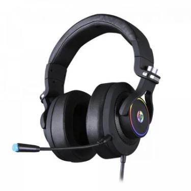 Imagem de Headset Gamer Hp H500gs, Drivers 50mm, Preto, USB 7.1 Surround, RGB