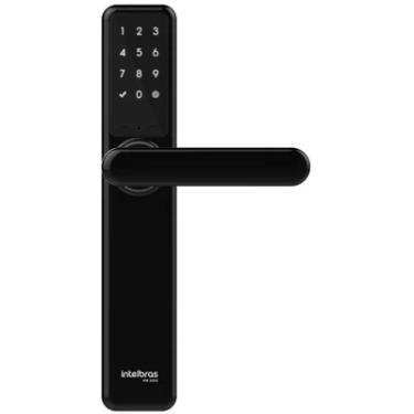 Imagem de Fechadura Smart Intelbras Ifr 3000 De Embutir Com Senha Gerenciamento Via App Preto