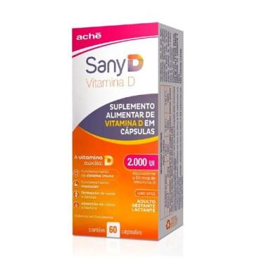 Imagem de Sany D 2.000UI 60 Cápsulas